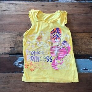 Tropical yellow Tank Girl Size 7